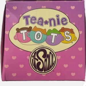 Tea-nie Tots Playset - Pink, Purple, Green Brand New